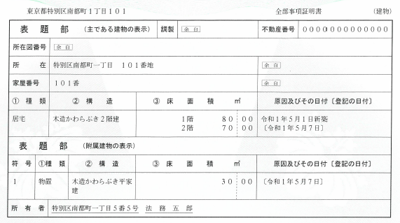 登記簿謄本の読み方4
